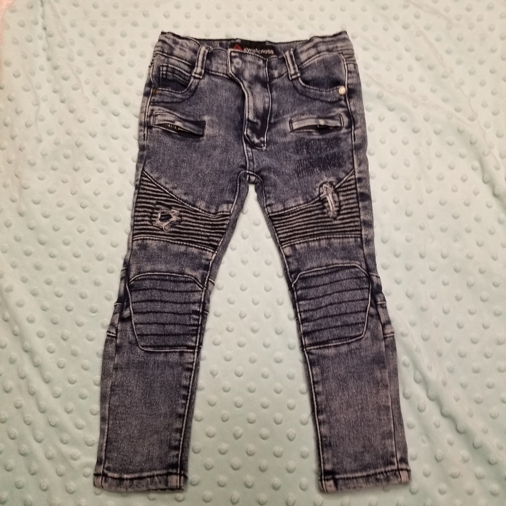 Swiss Cross Designer Kids Denim